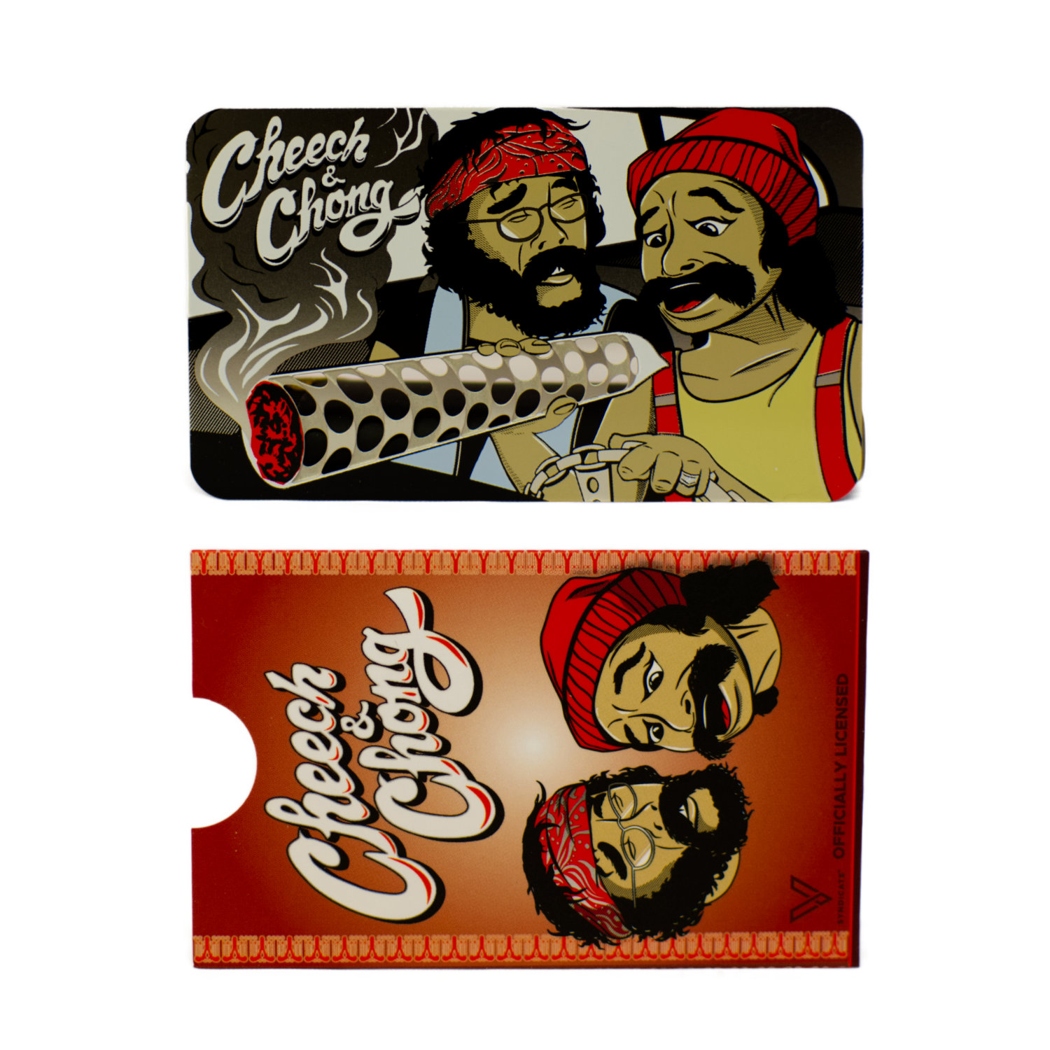 Grinder card “Cheech & Chong”