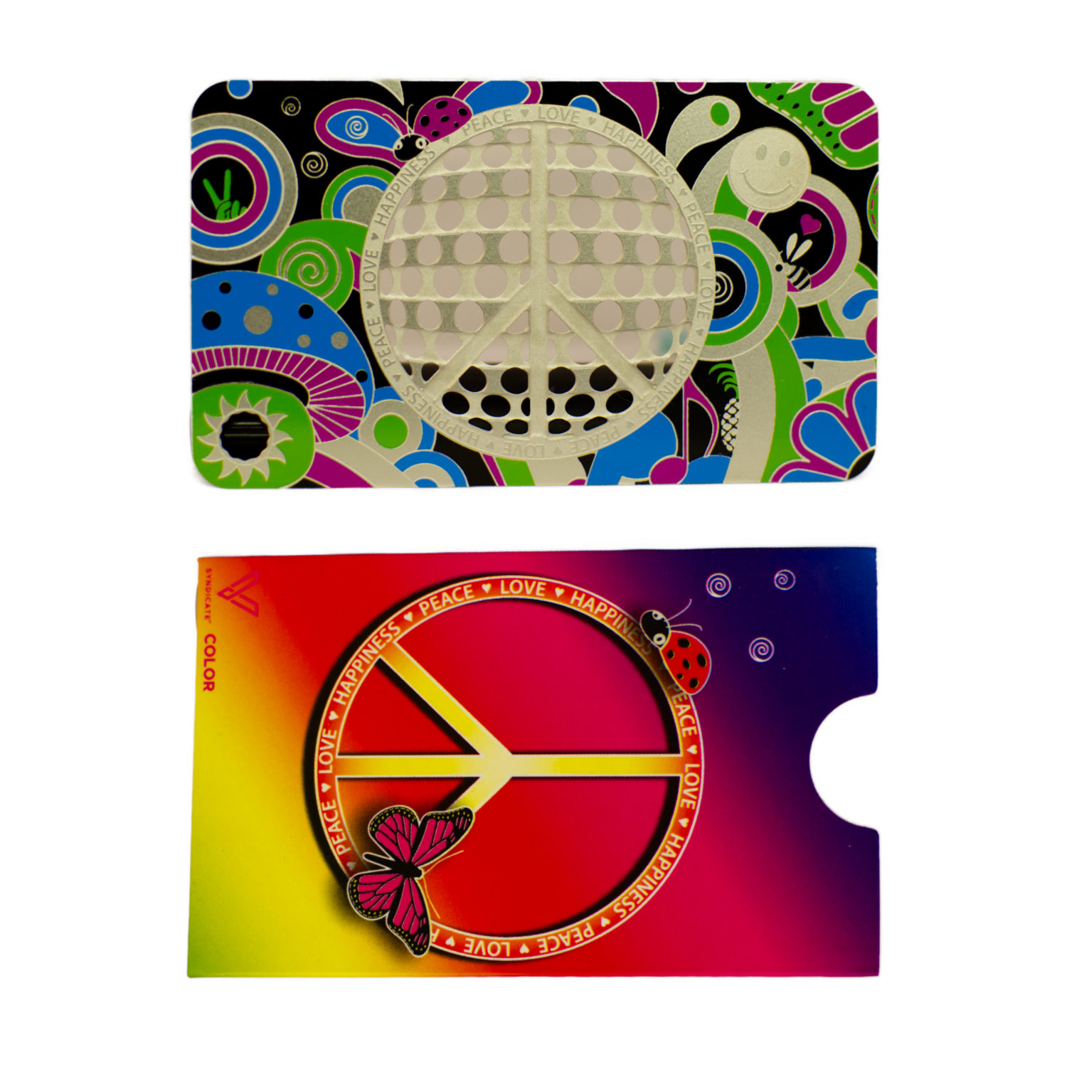 Grinder card “Peace And Love”