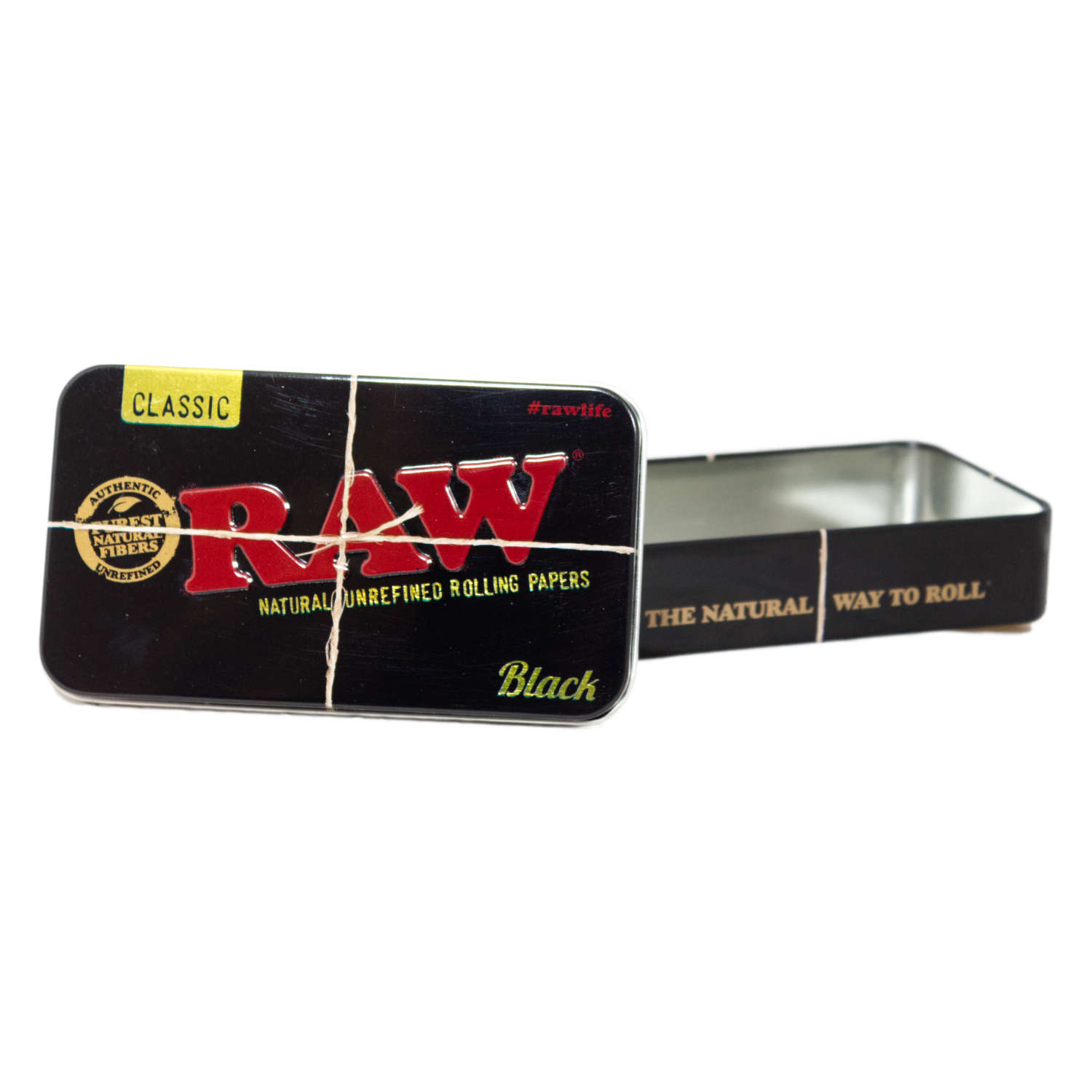 Boîte en métal “Raw” Black